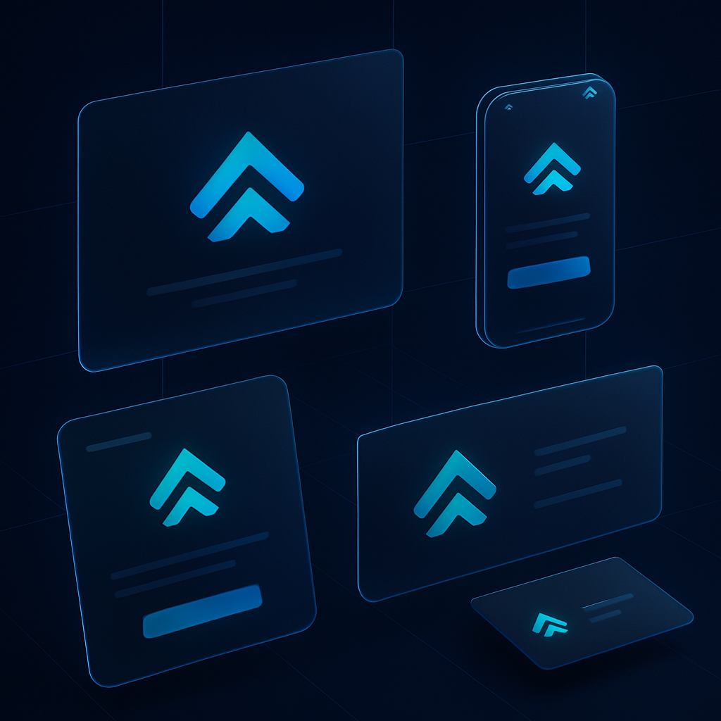 One brand applied across website, app, email and card